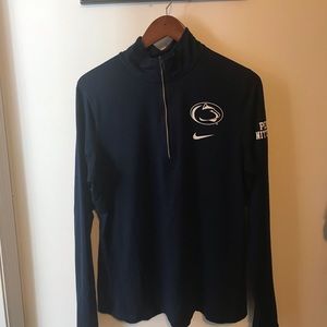 Nike dry fit Penn State pull up size XL